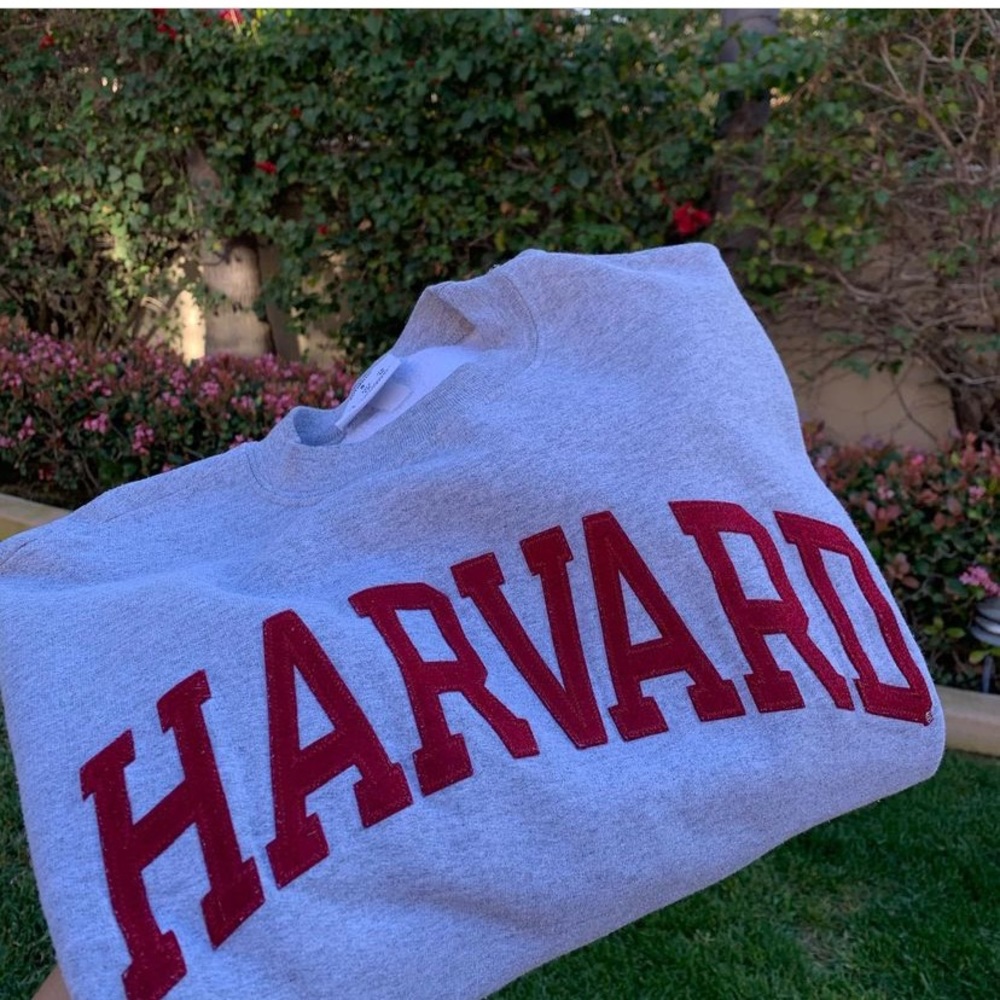 Grey Harvard University Sweatshirt